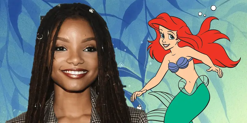 Halle Bailey sebagai Ariel dalam film The Little Mermaid