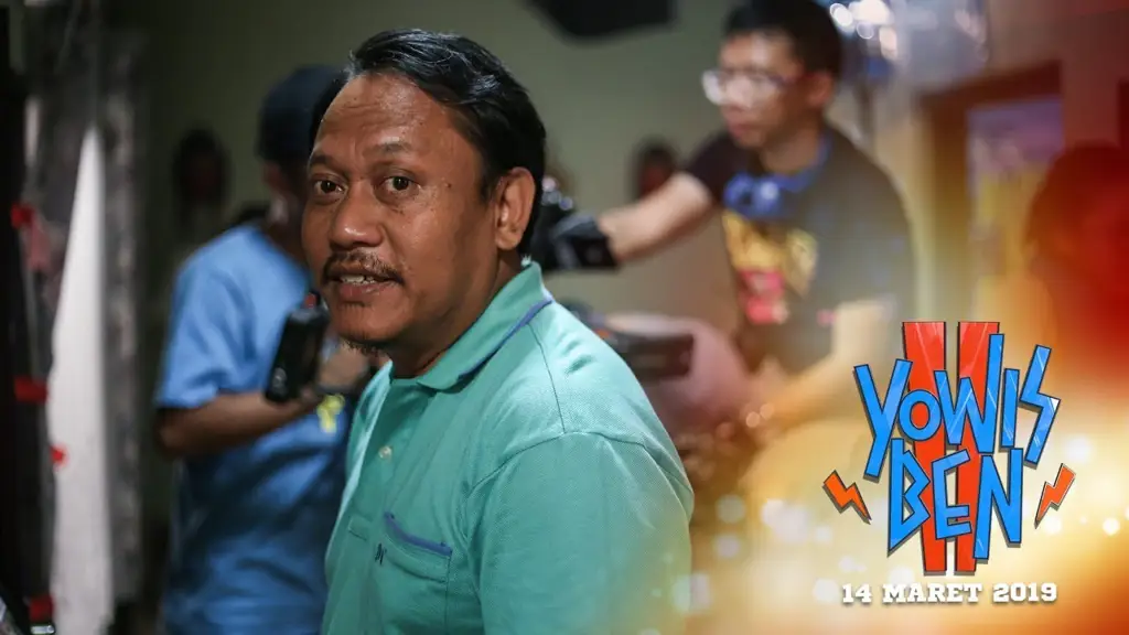 Foto di balik layar pembuatan film Yowis Ben 2