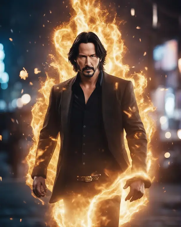 Keanu Reeves sebagai John Wick