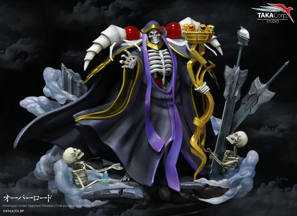 Ainz Ooal Gown, pemimpin guild Ainz Ooal Gown