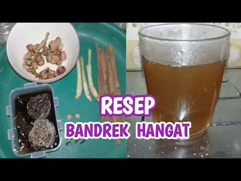 Bahan-bahan untuk membuat bandrek