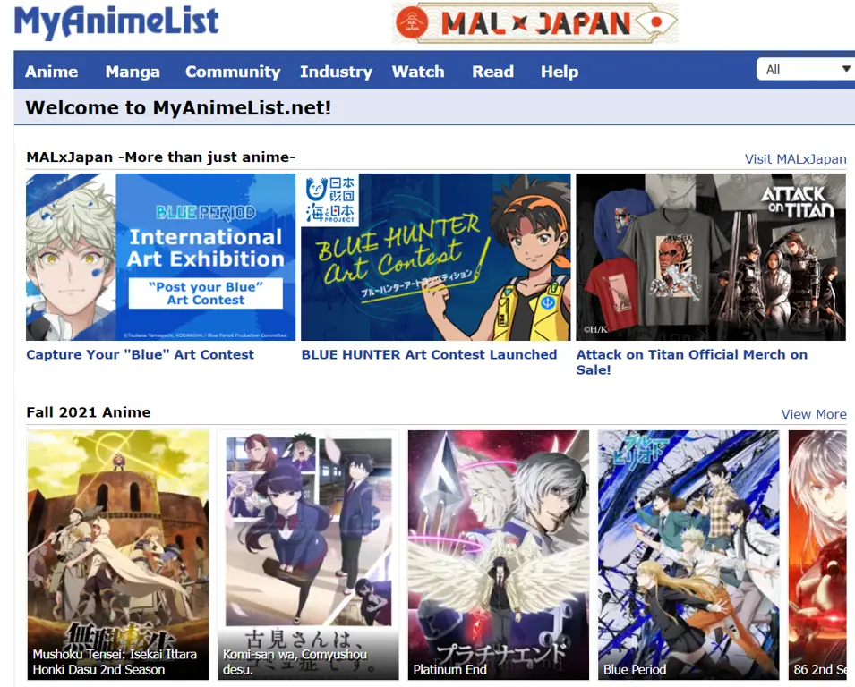 Perbandingan layanan streaming anime